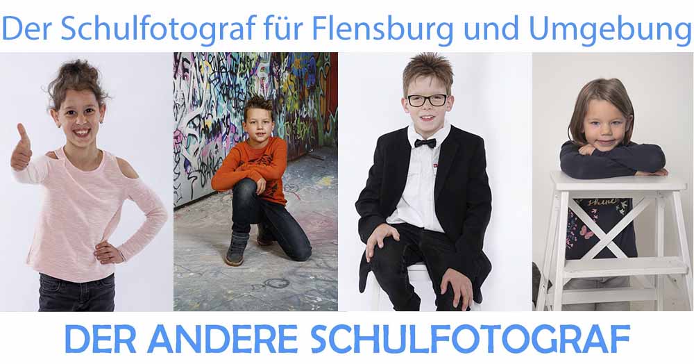 Wir sind der Schulfotograf in Flensburg und Umgebung. Minimaler Schulausfall, Moderner Onlieshop, DSGVO richtig, sehr hohe Zufriedenheit bei Eltern/Schulen. Moderne Schulfotos Schulfotografen Fotograf Schule