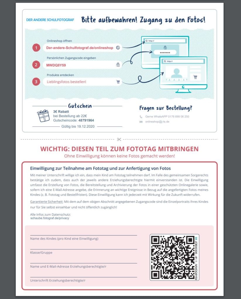 Schulfotografie, Schulfotos, Schule, Schülerausweise, Datenschutz, Datenschutzgrundverordnung, Der andere Schulfotograf,